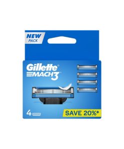 Gillette Mach 3 Razor Strip 4 pcs