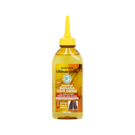 Garnier Ultimate Blends Nourishing Banana Hair Drink 200Ml 1 Garnier Ultimate Blends Nourishing Banana Hair Drink 200ml