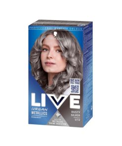 Schwarzkopf Live Urban Metallics Hair Colour - U72 Dusty Silver
