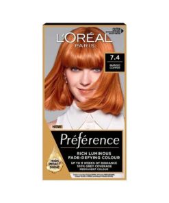 Loreal Hair Color Preference - 7.4 Mango Copper