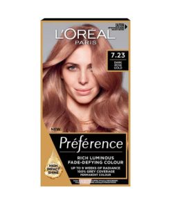 Loreal Hair Color Preference - 7.23 Dark Rose Glod
