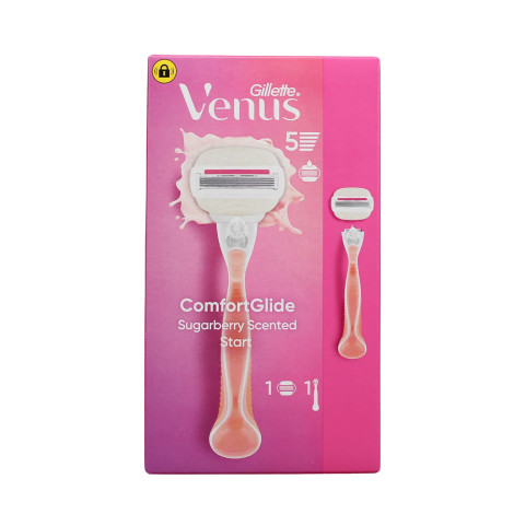 Gillette Venus Comfortglide Sugarberry Scented Razor 1 Gillette Venus ComfortGlide Sugarberry Scented Razor