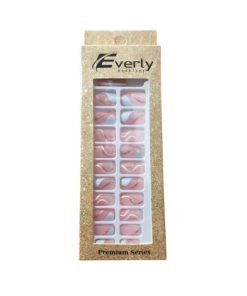 Everly Natural Fake Nails 24pcs - H211