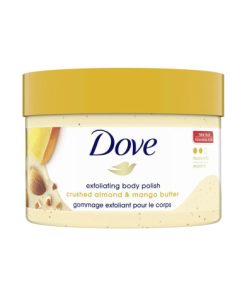Dove Crushed Almond & Mango Butter Exfoliating Body Polish Scrub 298g