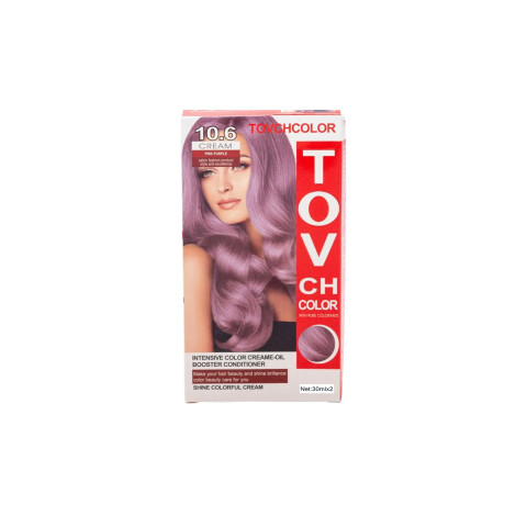 Tovch Hair Color 30Ml*2 - 10.6 Pink Purple 1 Tovch Hair color 30ml*2 - 10.6 Pink Purple