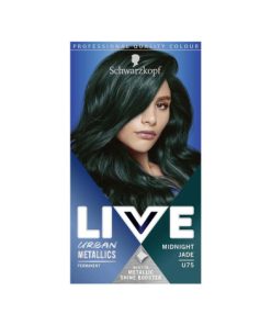 Schwarzkopf Live Urban Metallics Hair Colour - U75 Midnight Jade