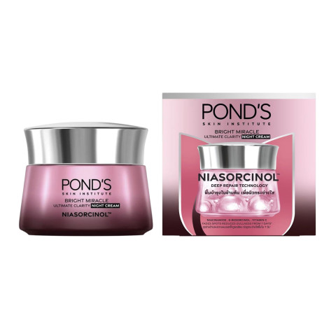 Pond'S Bright Miracle Ultimate Clarity Niasorcinol Night Cream 45G 1 Pond's Bright Miracle Ultimate Clarity Niasorcinol Night Cream 45g