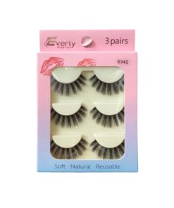 Everly Beauties 3Pair Series False Eyelash - G340