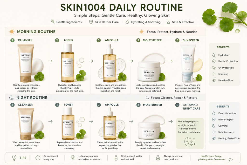 Skin1004 Products Bangladesh: কেন এই Korean Skincare Brand এত Popular? 6 Simple Skin1004 skincare routine for beginners