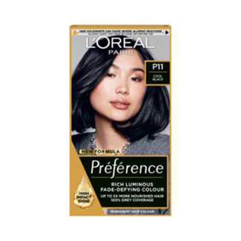 Loreal Preferance Hair Color P11 Cool Black 1 Loreal Preferance Hair Color P11 Cool Black
