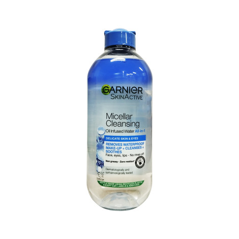 Garnier Skin Active Micellar Cleansing Oil Infused Water All-In-1 400Ml 1 Garnier Skin Active Micellar Cleansing Oil Infused Water All-in-1 400ml