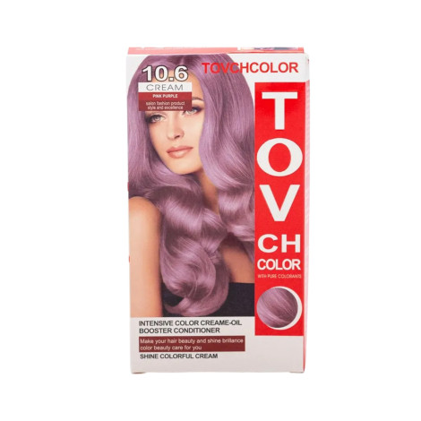 Tovch Hair Color - 10.6 Pink Purple 1 Tovch Hair color - 10.6 Pink Purple