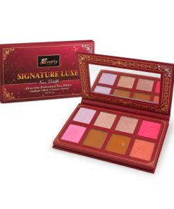Everly Beauties Signature Luxe Face Palette - Blush, Highlighter , Contour & Bronzer