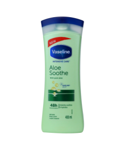 Vaseline Intensive Care Aloe Soothe 48H Moisturisation Body Lotion 400ml