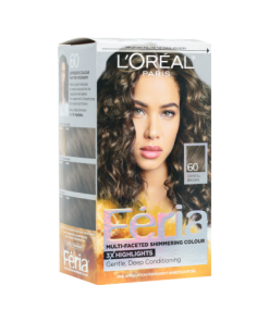 L'Oreal Feria Multi Faceted Shimmering Hair Colour - 60 Crystal Brown