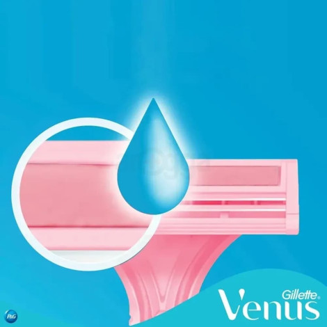 Gillette Simply Venus Basic Women’s Razors Blade 5Pcs 1 Gillette Simply Venus Basic Women’s Razors Blade 5pcs