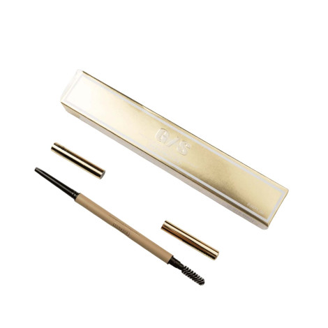 Guerniss Natural And Delicate Double Headed Eyebrow Pencil - G011 Dark Coffee 1 Guerniss Natural And Delicate Double Headed Eyebrow Pencil - G011 Dark Coffee