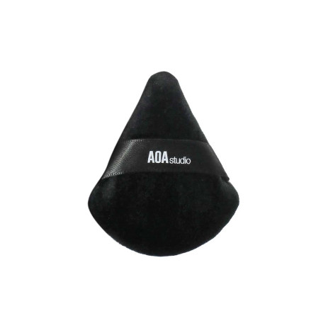 Aoa Studio Velvet Puffs Makeup Sponge 3 AOA Studio Velvet Puffs Makeup Sponge - Black