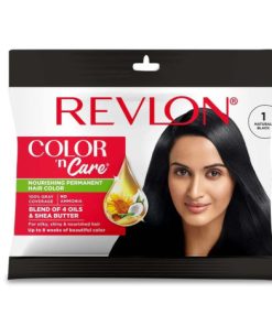 Revlon Color 'n Care Nourishing Permanent Hair Color Sachet 20g - 1 Natural Black