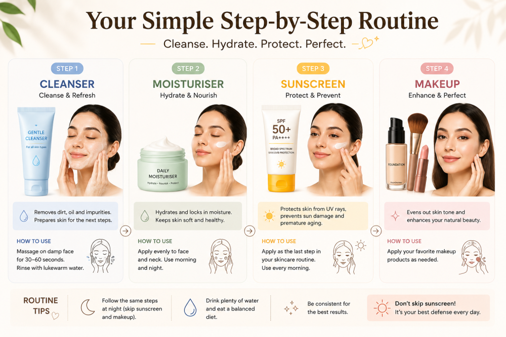 Best Sunscreen In Bangladesh: আপনার Skin Type অনুযায়ী সঠিক Sunscreen কীভাবে Choose করবেন 5 Daily sunscreen routine for Bangladeshi skincare users