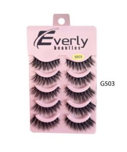 Everly Beauties 5Pair Series False Eyelash - G503