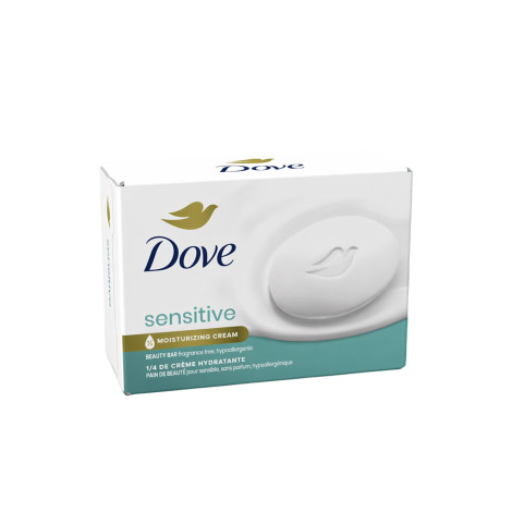 Dove Sensitive Moisturizing Cream Beauty Bar 106G 1 Dove Sensitive Moisturizing Cream Beauty Bar 106g