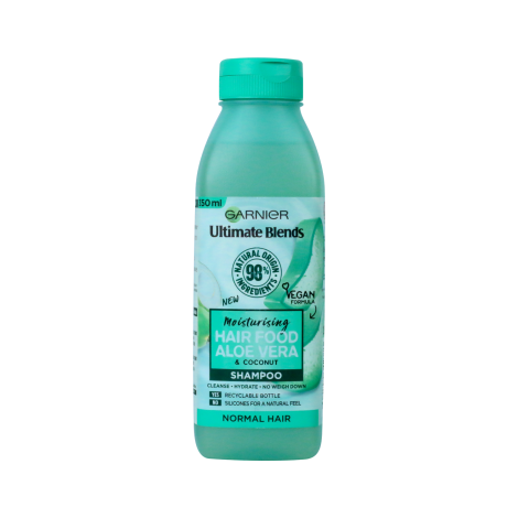 Garnier Ultimate Blends Hair Food Aloe Vera Shampoo 350Ml 1 Garnier Ultimate Blends Hair Food Aloe Vera Shampoo 350ml