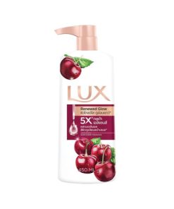 Lux Renewed Glow Worm Cherry Fragrance Body Wash 450ml