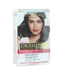 Loreal Excellence Creme Hair Color-5 Light Brown