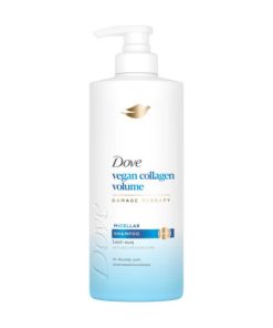 Dove Vegan Collagen Volume Damage Therapy Micellar Shampoo 380ml