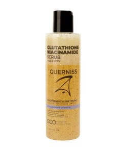 Guerniss Raw Glutathione Niacinamide Face & Body Scrub 200ml