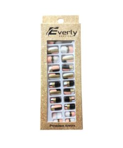 Everly Natural Fake Nails 24pcs - H208