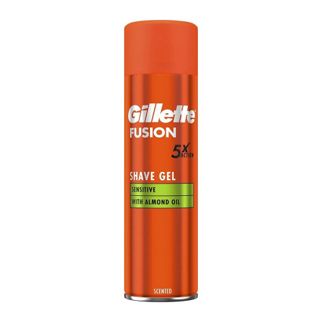 Gillette Fusion 5 Sensitive With Almond Oil Shave Gel Scented 200Ml 1 Gillette Fusion 5 Sensitive Shave Gel price in Bangladesh