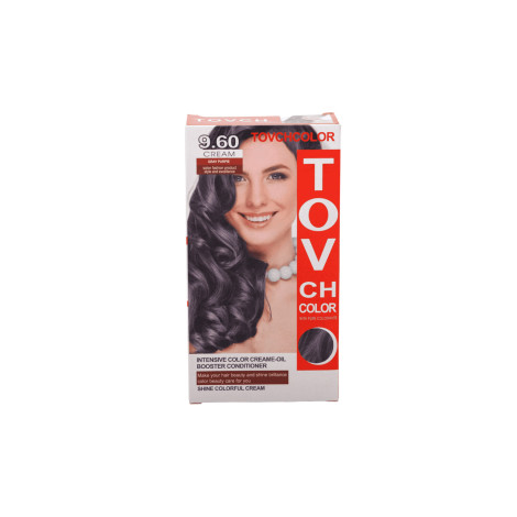 Tovch Hair Color 30Ml*2 - 9.60 Gray Purple 1 Tovch Hair color 30ml*2 - 9.60 Gray Purple