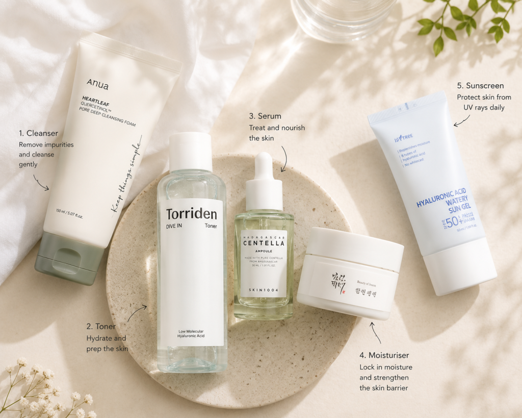 Korean Skincare in Bangladesh for healthy glowing skin