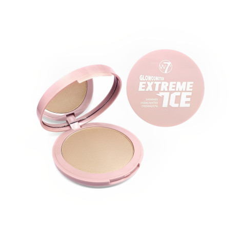 W7 Glowcomotion Extreme Ice Shimmer Highlighter Eyeshadow - 8.5G 1 W7 Glowcomotion Extreme Ice Shimmer Highlighter Eyeshadow - 8.5g