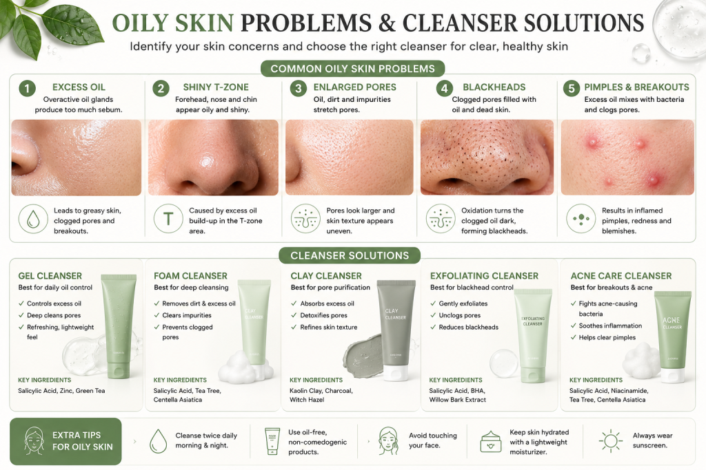 Face wash for oily skin in Bangladesh selection guide

