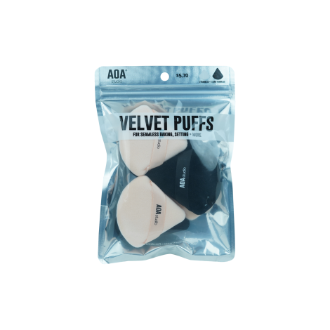 Aoa Studio Velvet Puffs Makeup Sponge 1 AOA Studio Velvet Puffs Makeup Sponge