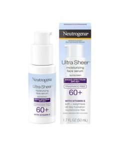 Neutrogena Ultra Sheer Moisturizing Face Serum 50ml bottle front shot