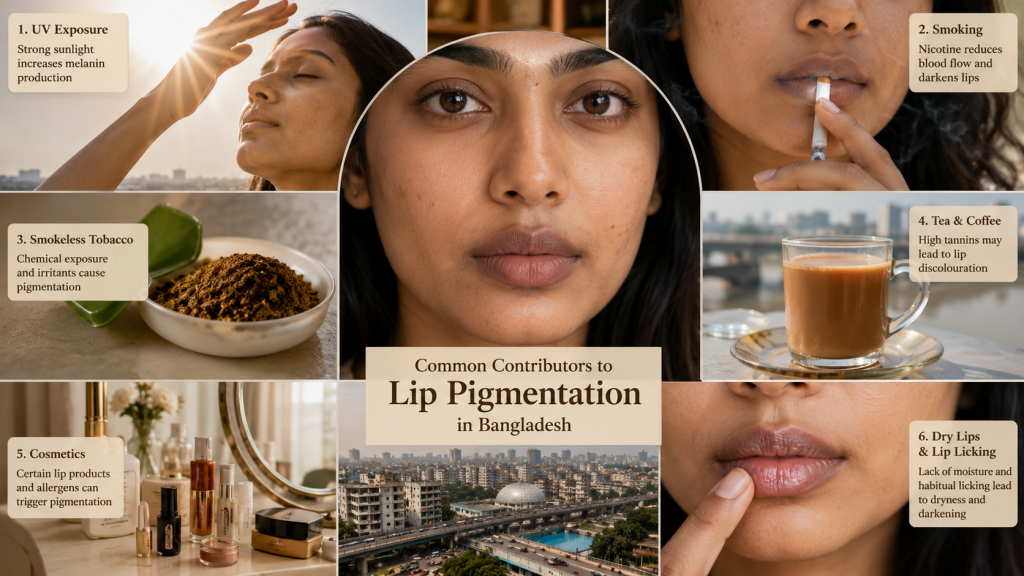 Lip Pigmentation Causes in Bangladesh