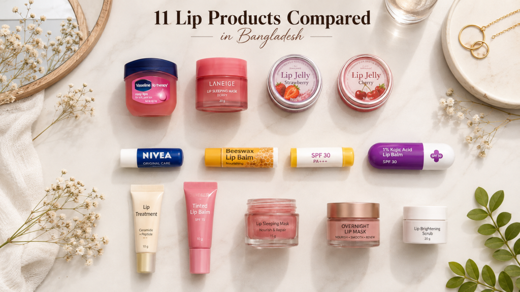 11 Lip Products Compared in Bangladesh
