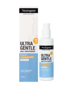 Neutrogena ultra gentle daily moisturiser spf15 lightweight lotion texture