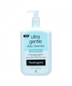 Neutrogena Ultra Gentle Daily Foaming Cleanser 473ml pump bottle front packaging shot