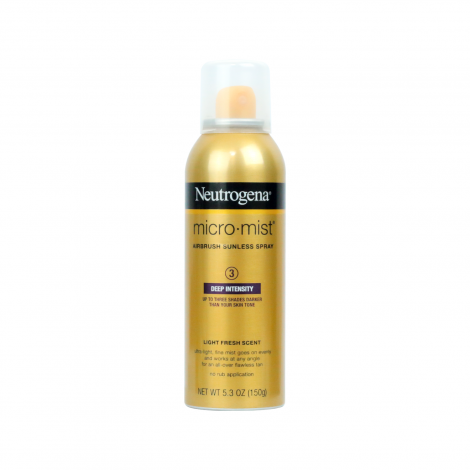 Neutrogena Micro Mist Airbrush Sunless Spray 150G 1 Neutrogena Micro Mist Airbrush Sunless Spray 150g continuous spray can packaging