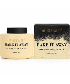 Swiss Beauty Bake It Away Banana Loose Powder 28g jar