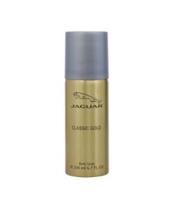 Jaguar Classic Gold Body Spray 200ml bottle