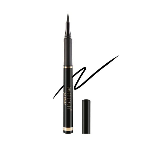Swiss Beauty Jet Black Bold Felt Tip Eyeliner 1.2Ml 1 Swiss Beauty Jet Black Bold Felt Tip Eyeliner 1.2ml pen