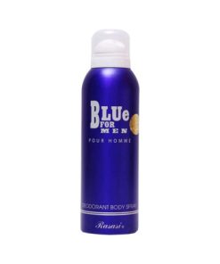 Rasasi Blue Deodorant Body Spray For Men 200ml bottle