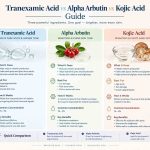 Tranexamic Acid vs Alpha Arbutin vs Kojic Acid
