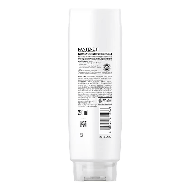 Pantene Rambut Rontok Pro-Vitamin Conditioner 290Ml 2 Pantene Rambut Rontok Pro-Vitamin Conditioner 290ml